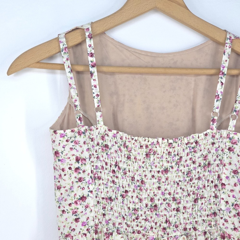 Weissman Sweetest Devotion Floral Dress Girls XLC Dance Costume Cottagecore Boho - Picture 7 of 15